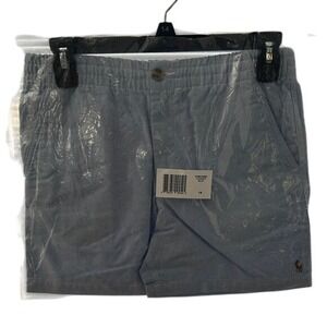 Polo Ralph Lauren Boys Shorts Size 14 Blue Classics Elastic Waist Casual